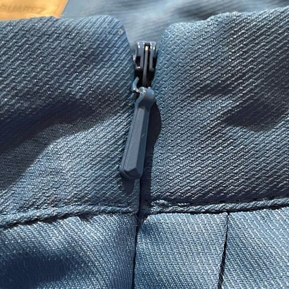 Volvos x Natalie Suarez Unity Collective Series Blue Pleated Midi Skirt Sz 5 - Picture 6 of 11